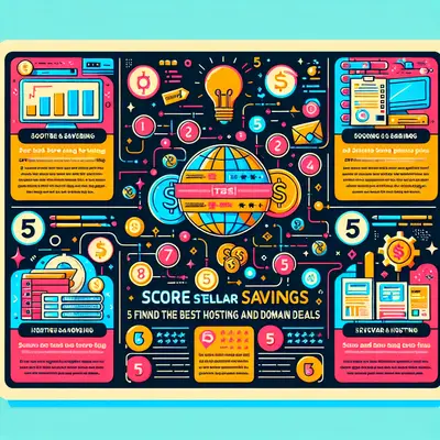 Score Stellar Savings: 5 Tips to Find the Best Hosting and Domain Deals